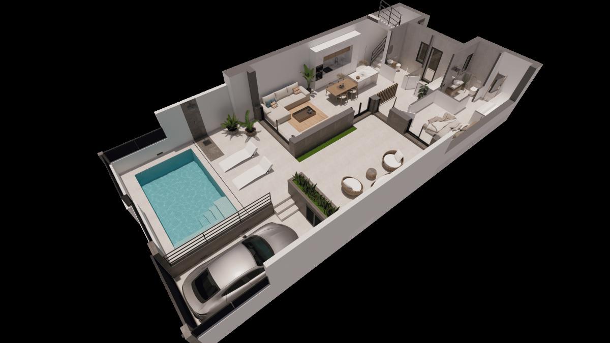 Obra nueva Naura Living en Dolores (Revista) plan 2