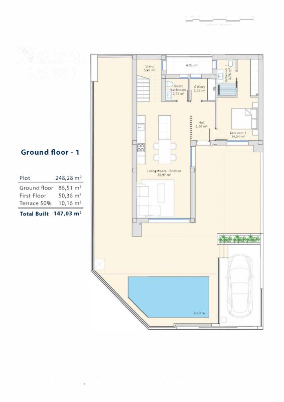 Obra nueva Naura Living en Dolores (Revista) plan 5