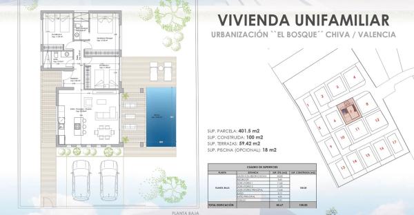 Promoción Urbanización El Bosque 27 obra nueva en Chiva photo 2