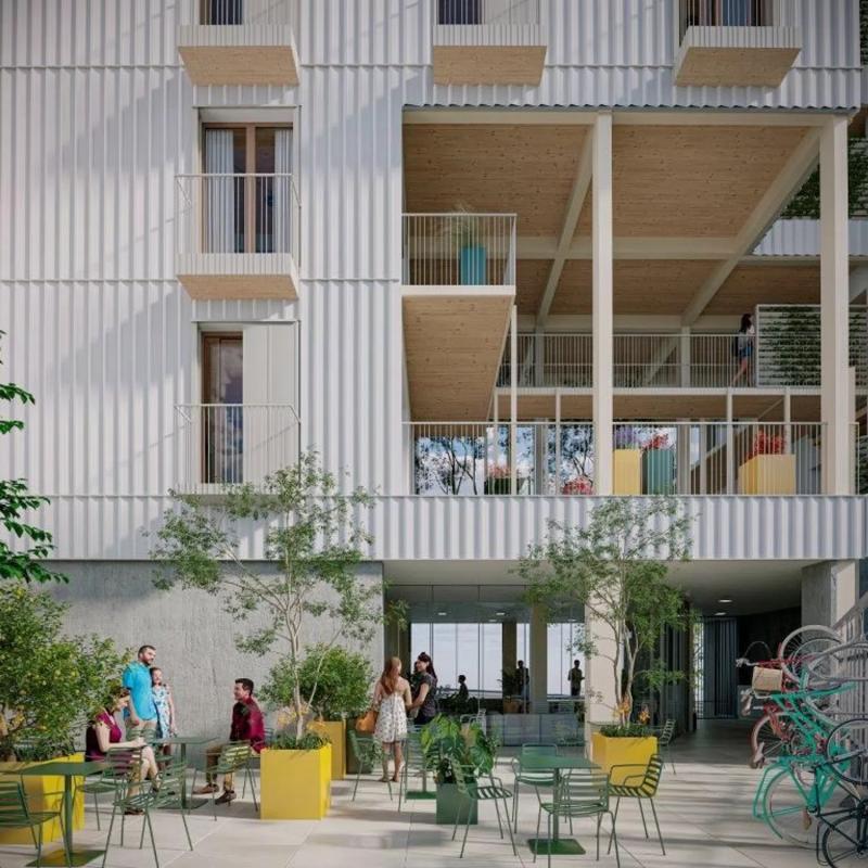 Obra nueva Edificio Madreselva en Burjassot (Revista) photo 1