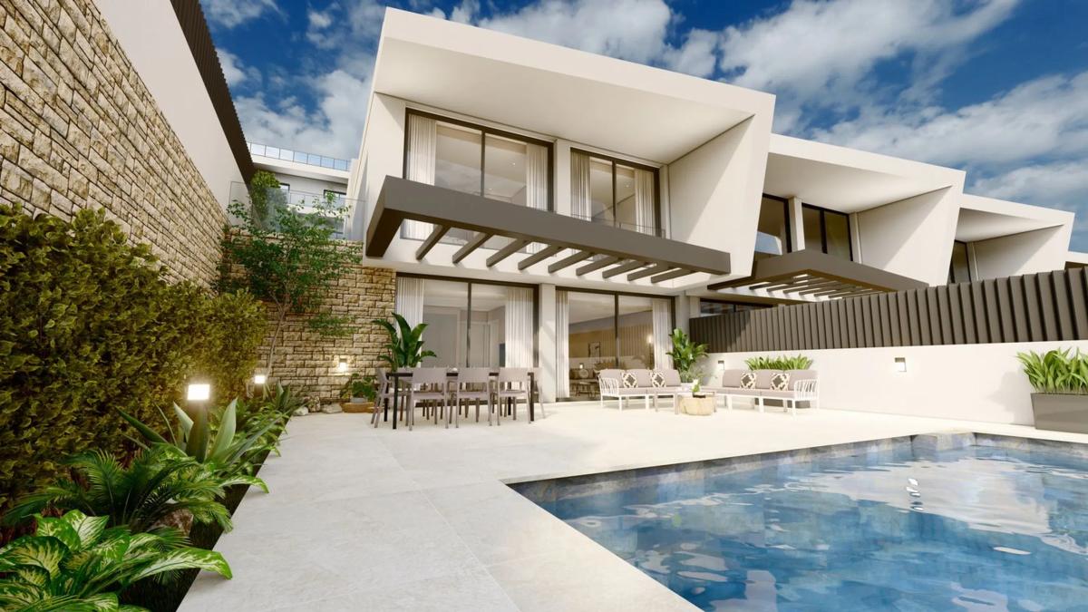 Obra nueva Chalet pareado en calle Colina del Sol, 1 en Calpe (Revista) photo 1