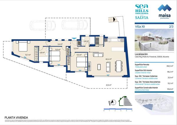 Частный шале на продаже в  Calle Rey Juan Carlos I, 35, Финестрат photo 3