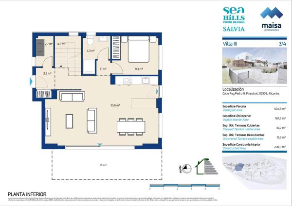 Chalet wolnostojący na sprzedaż w Calle Rey Juan Carlos I, 35, Finestrat thumbnail 2