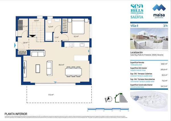 Частный шале на продаже в  Calle Rey Juan Carlos I, 35, Финестрат photo 3