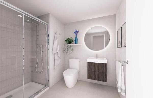 Promoción Residencial Vent de Mestral – Viviendas protegidas con piscina en El Campello obra nueva en Campello, El photo 1