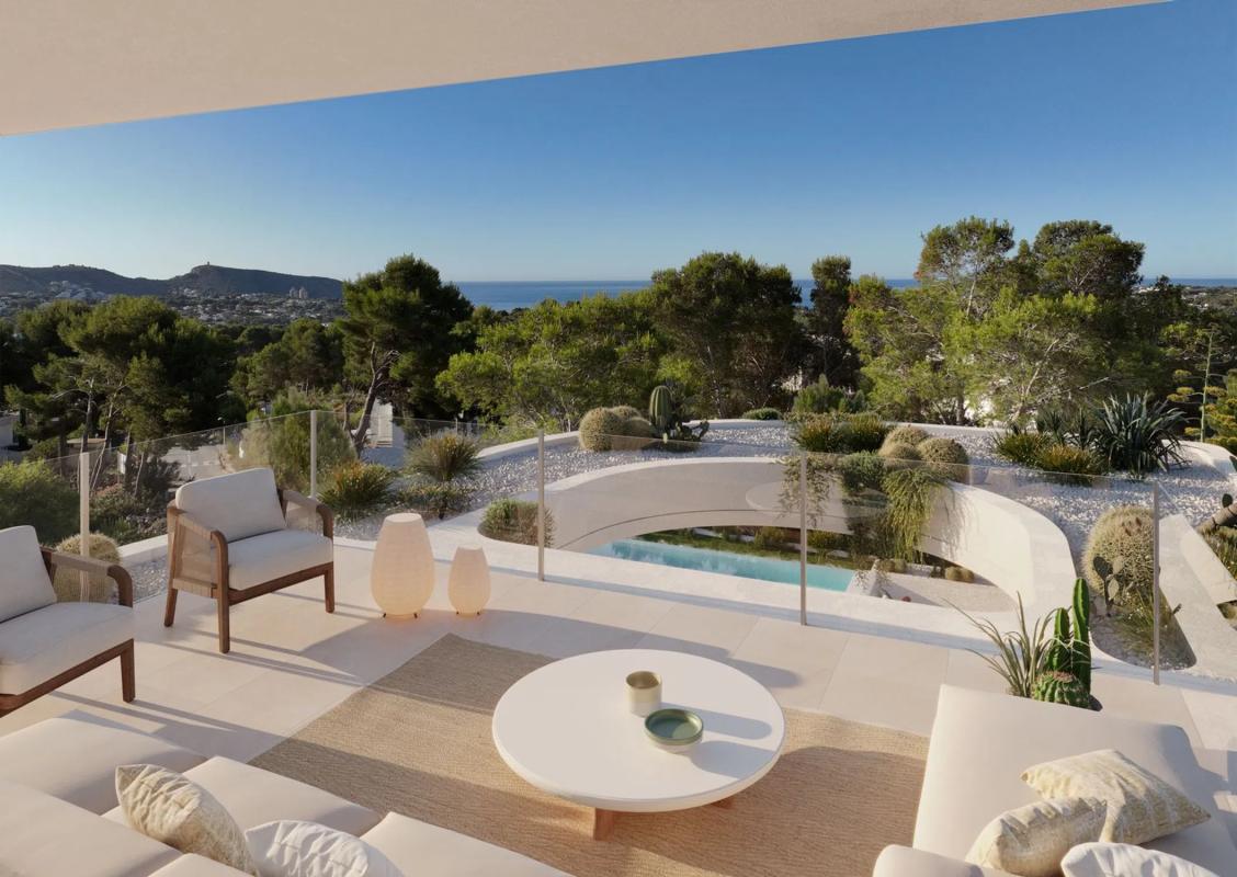 Obra nueva Villa Elise en Moraira (Revista) photo 5