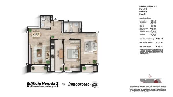 Promoción Edificio Neruda 3 obra nueva en Villamediana de Iregua photo 1