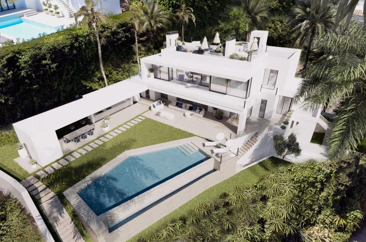 Sprzedaż niezależnego domku jednorodzinnego w  Barrio Sierra Blanca, Marbella photo 2
