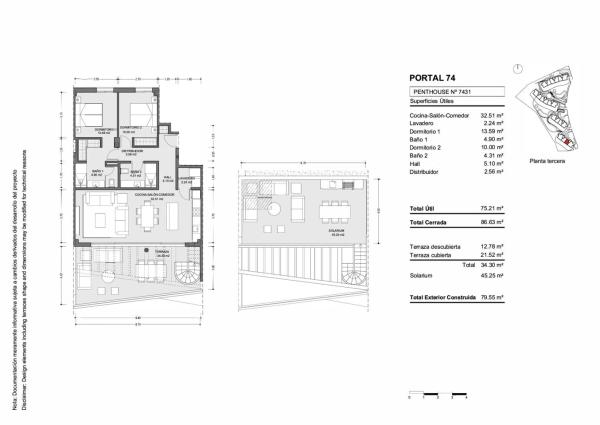 Penthouse for sale at Avenida Fuengirola, 7, Fuengirola thumbnail 1
