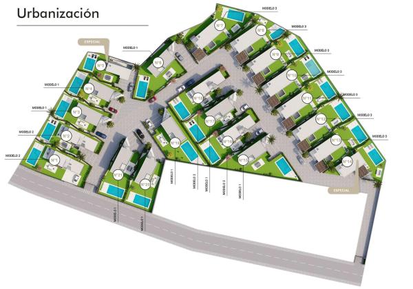 Promotion Villas de la Font new development in San Juan de Alicante photo 1