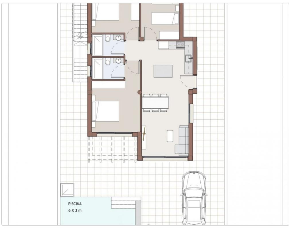 Obra nueva Monte Carmelo en Vera (Revista) plan 2