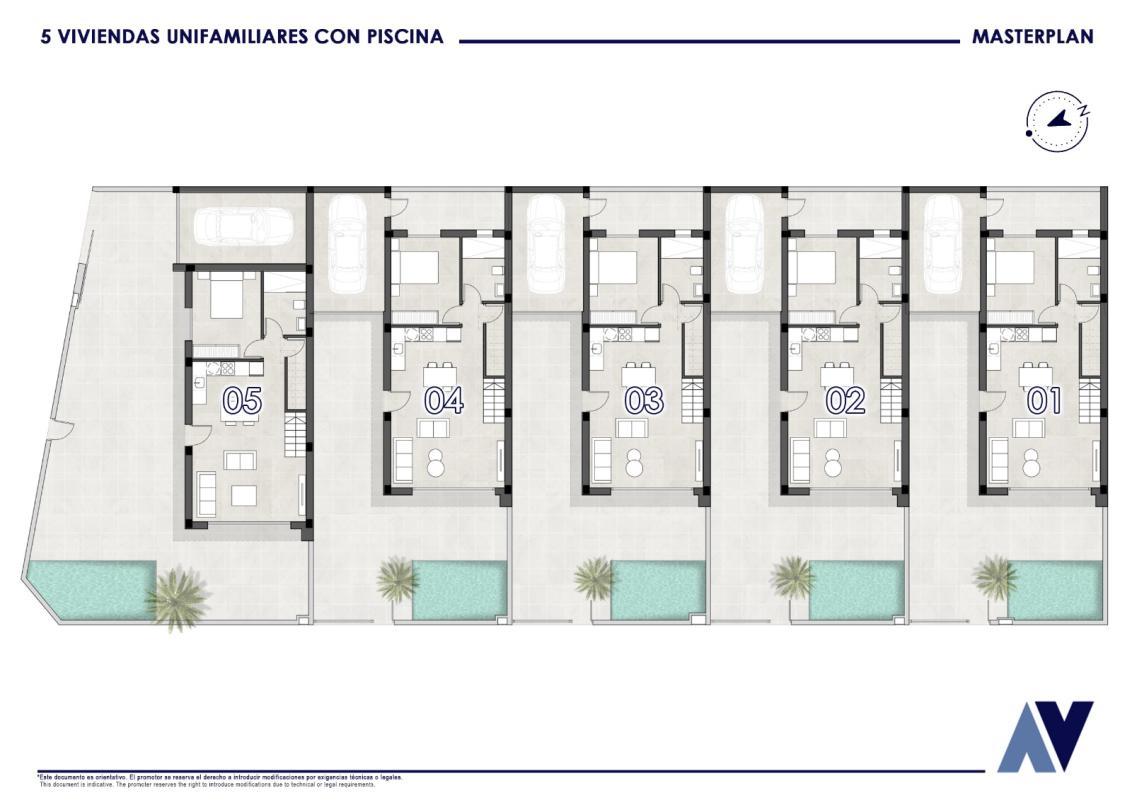 Obra nueva Villamar Luxury Villas X en Pilar de la Horadada (Revista) plan 8