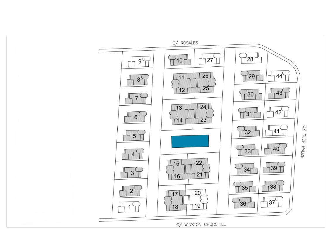 Obra nueva Buganvillas Sol en San Fulgencio (Revista) plan 3