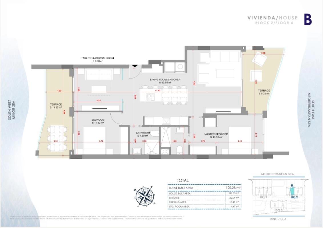 Miami Towers, Ла-Манга Дель Мар Менор
plan 5