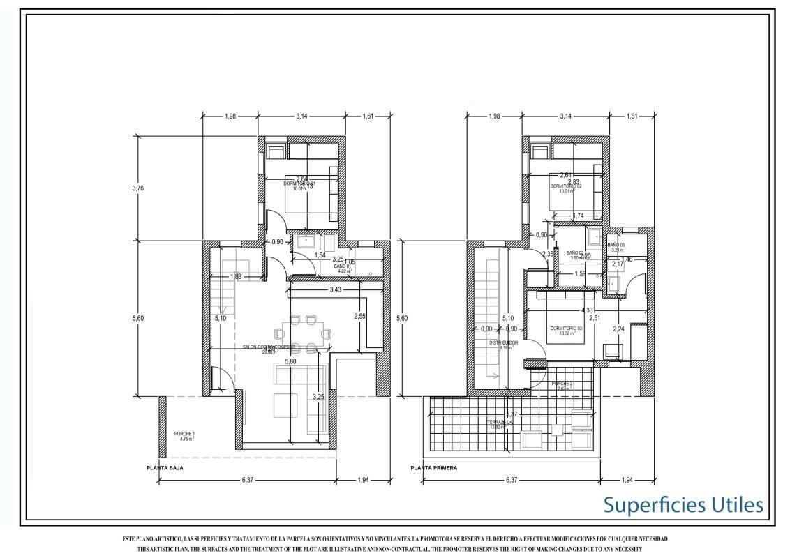 Obra nueva RESIDENCIAL LAS ISLAS en Estrella de Mar (Revista) plan 5