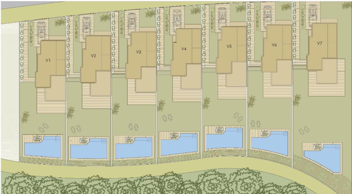 Obra nueva Vitta Nova Villas en Pilar de la Horadada (Revista) plan 2