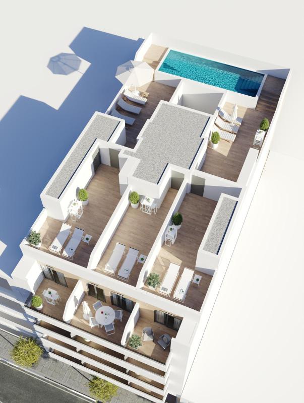 Obra nueva Intercosta Bahia center en Torrevieja (Revista) plan 1