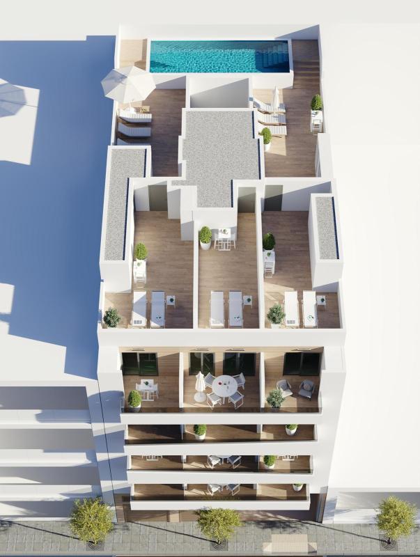 Obra nueva Intercosta Bahia center en Torrevieja (Revista) plan 3