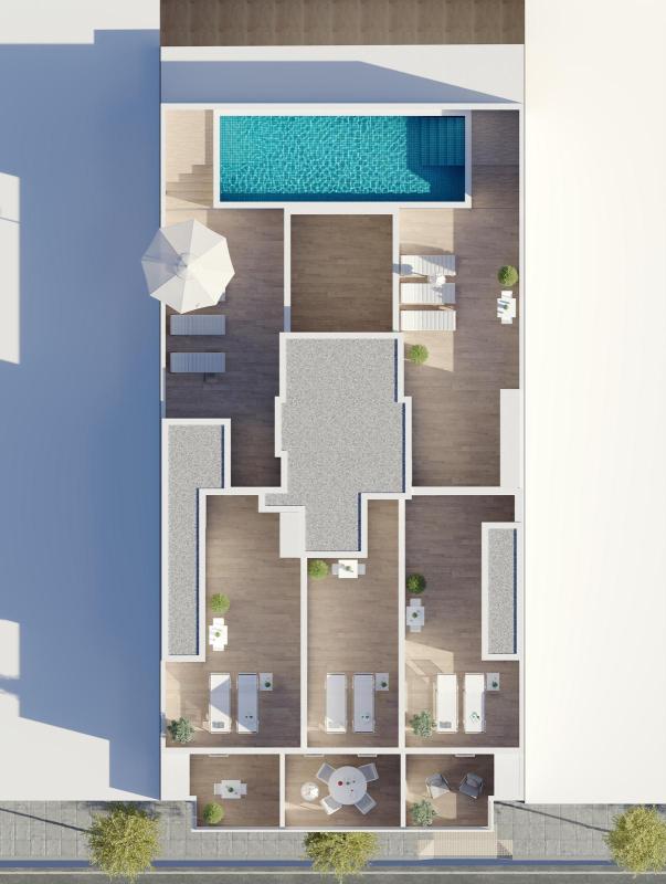 Obra nueva Intercosta Bahia center en Torrevieja (Revista) plan 4