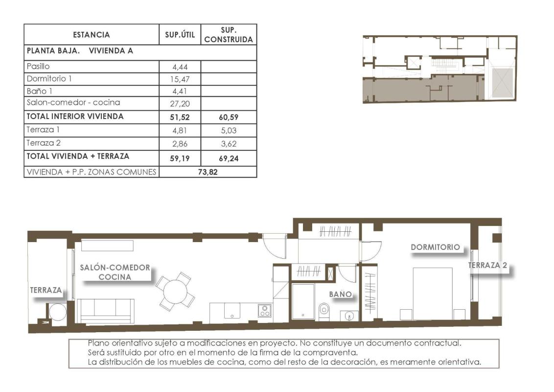 Obra nueva Zoa 10 en Torrevieja (Revista) plan 1