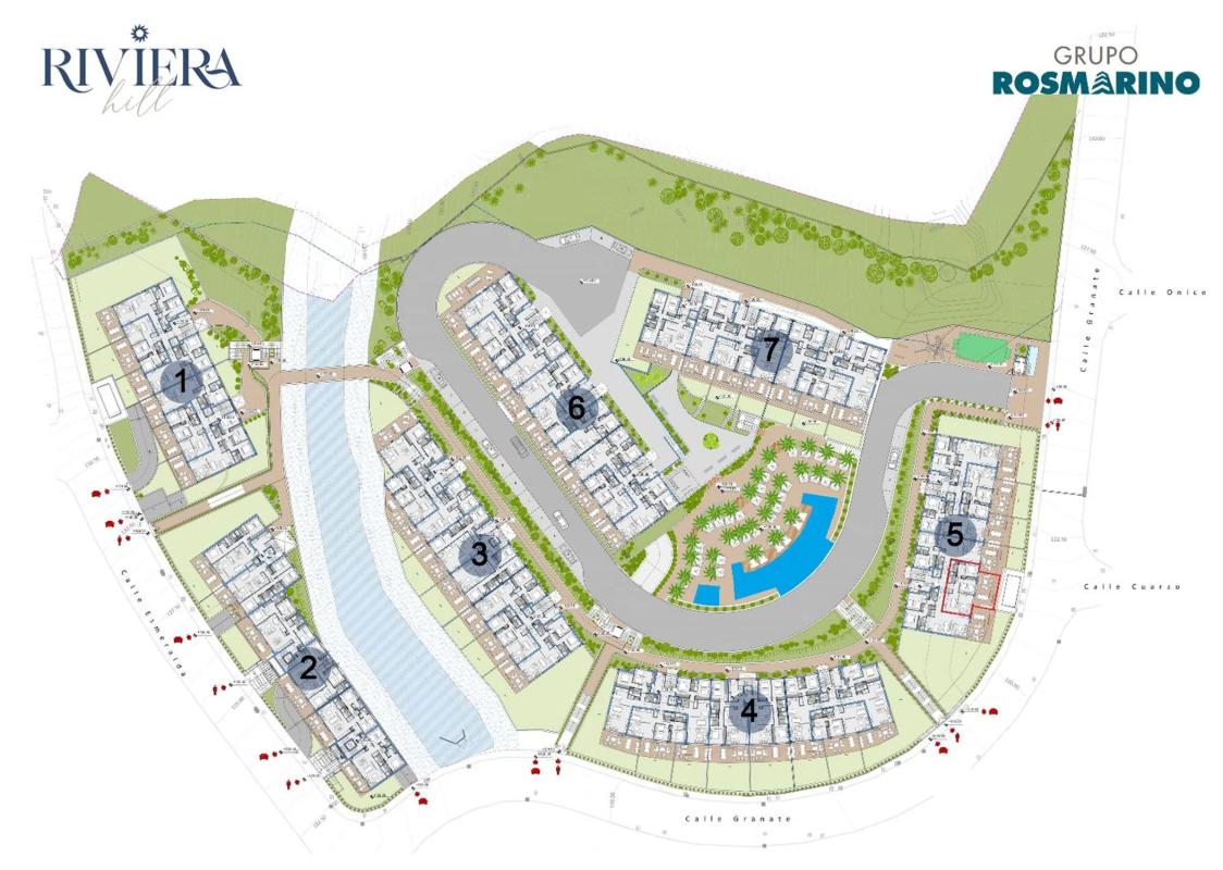Obra nueva Riviera Hill en Mijas (Revista) plan 1