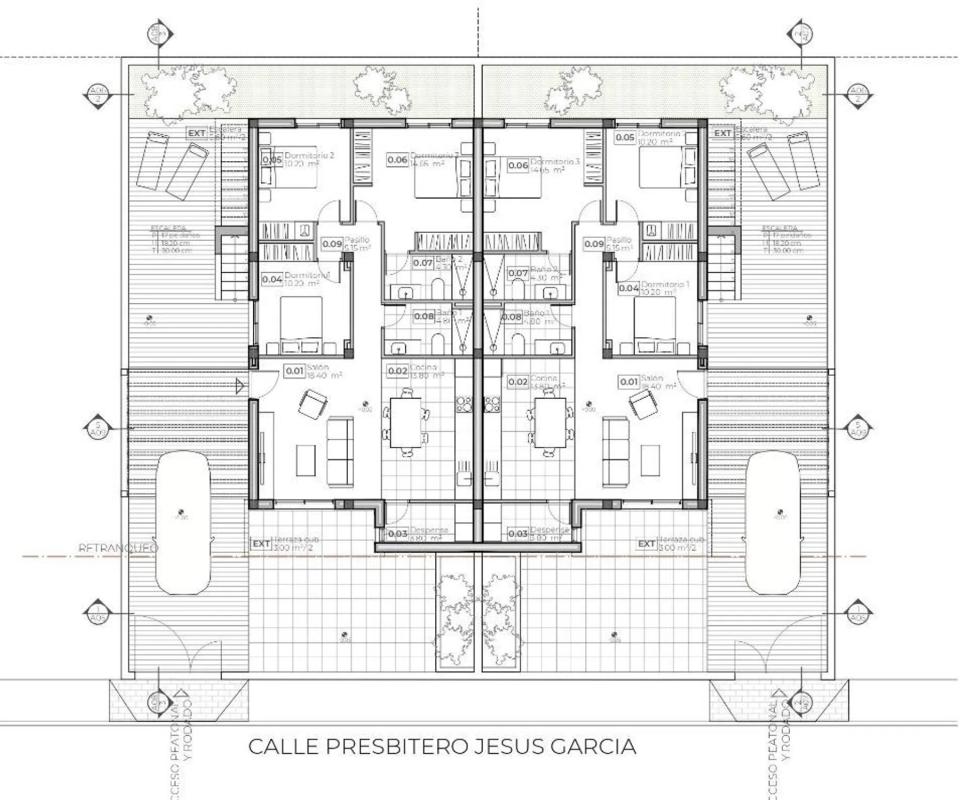 Sprzedaż szeregowego domku w Calle Presbiterio Jesus Garcia s/n , Mazarrón plan 6