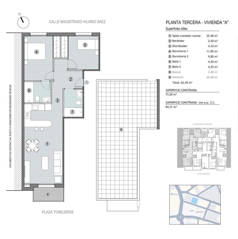 Venta de ático en Calle Juan Sebastián Elcano, 24, Mazarrón plan 4