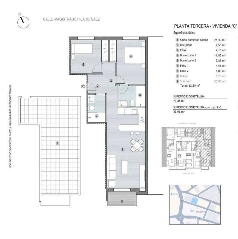 Venta de ático en Calle Juan Sebastián Elcano, 24, Mazarrón plan 5