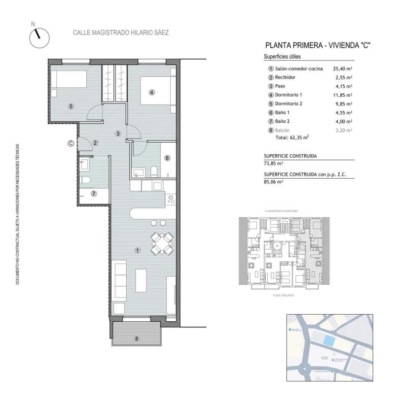 Venta de ático en Calle Juan Sebastián Elcano, 24, Mazarrón plan 6