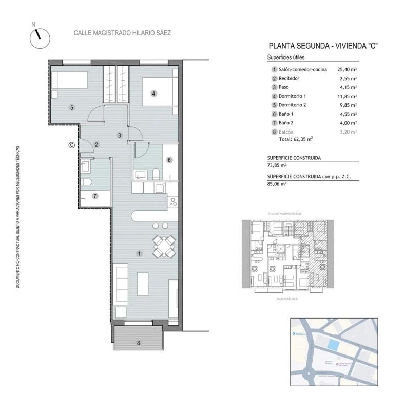 Venta de ático en Calle Juan Sebastián Elcano, 24, Mazarrón plan 8