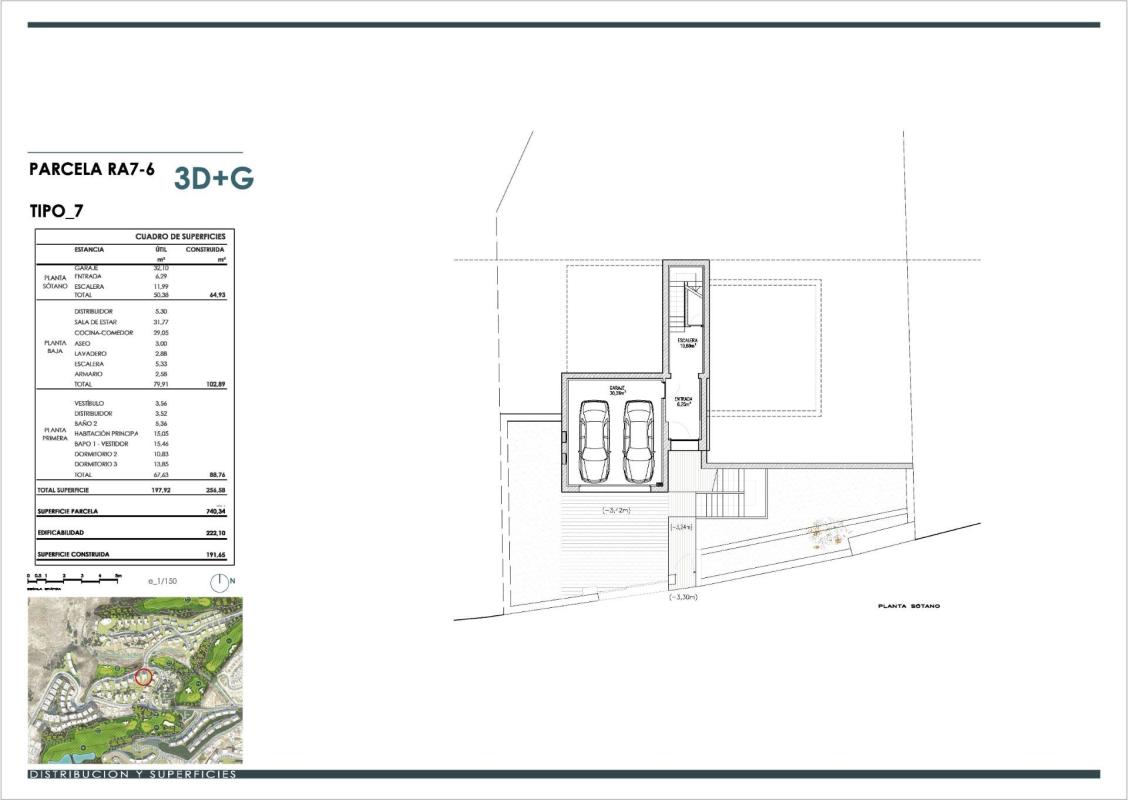 Obra nueva Las Villas en Mojácar (Revista) plan 1