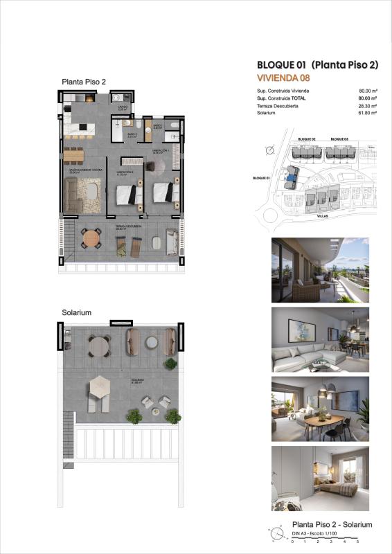 Venta de ático en  Carrer d´Equador 12, Finestrat plan 3
