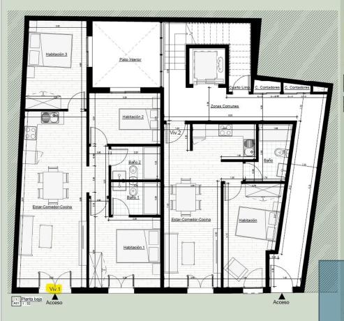 Sale of flat in Calle Pou 4, 6, La Villajoyosa / Vila Joiosa
 photo 1