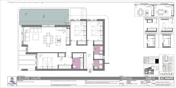 Sale of flat in Avenida Bulgaria, 2, Calpe
 photo
