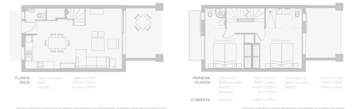 Продажа дуплекса на , Куэвас дель Альмансора plan 1