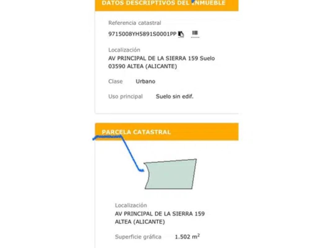 Terreno en venta en Altea, Alicante photo 4