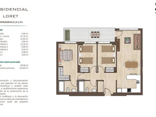 Sale of flat in Calle de Fra Juan Tensa, 40, El Campello
thumbnail 1