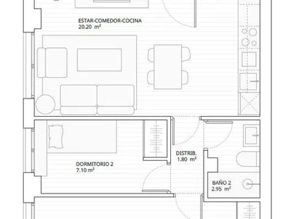 Sale of flat in Calle del Ferrocarril del Tajuña, 5, Arganda
thumbnail 2