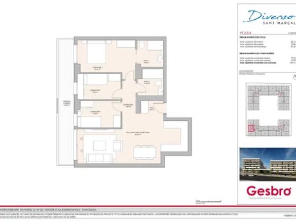 Venta de piso en Avenida Cordova, 5, Cerdanyola del Vallès
 photo 1