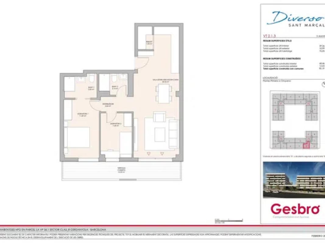 Venta de piso en Avenida Cordova, 5, Cerdanyola del Vallès
photo 1