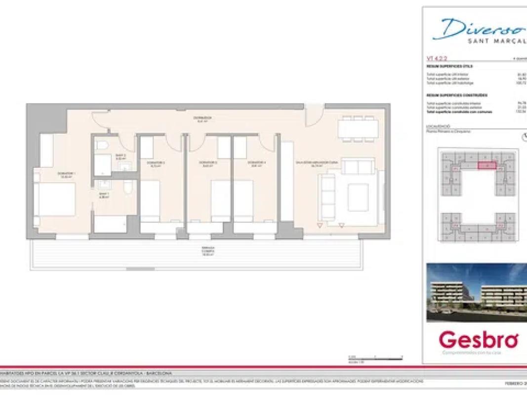Venta de piso en Avenida Cordova, 5, Cerdanyola del Vallès
photo 1