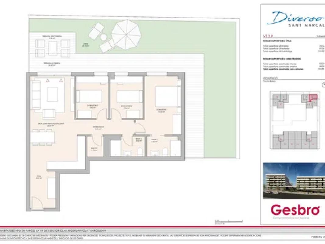 Venta de piso en Avenida Cordova, 5, Cerdanyola del Vallès
photo 2