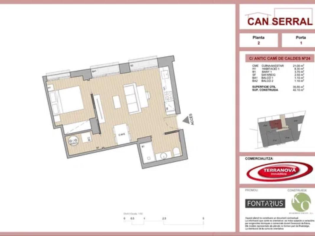 Sale of apartment in Antic Camí de Caldes, 24, L'Ametlla del Vallès
 photo 4