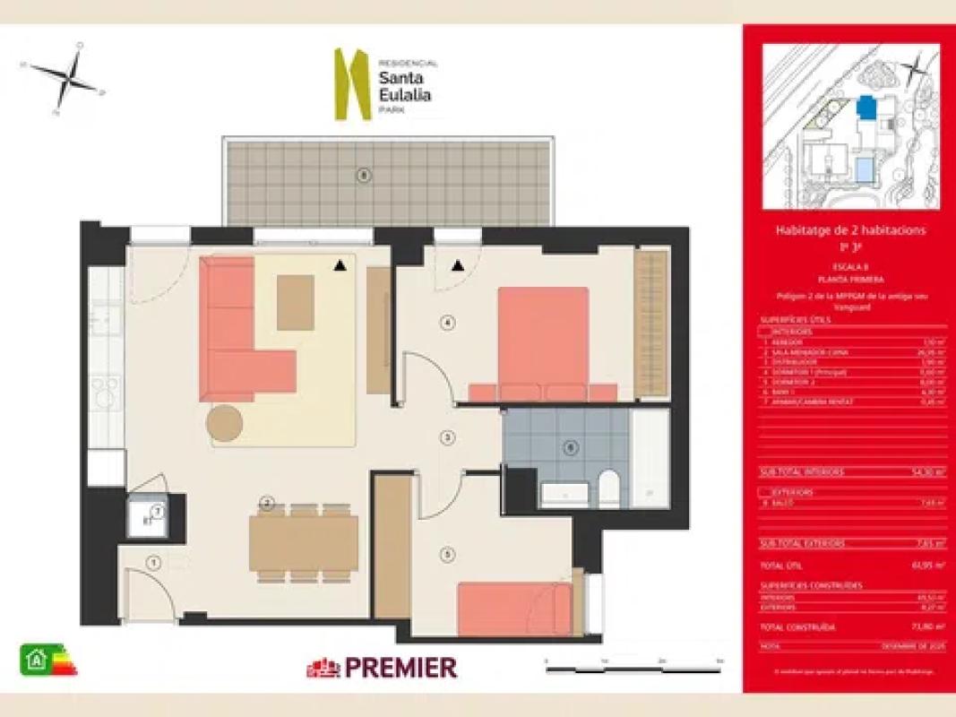 Venta de piso en Calle Santa Eulalia, 240, Hospitalet de Llobregat
photo 1