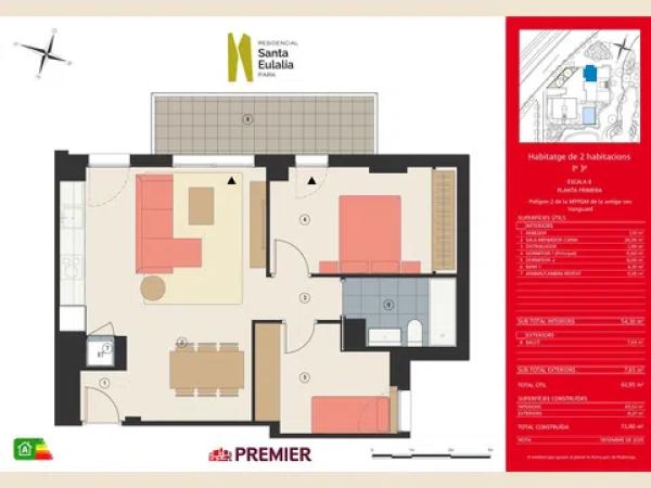 Venta de piso en Calle Santa Eulalia, 240, Hospitalet de Llobregat
photo 1