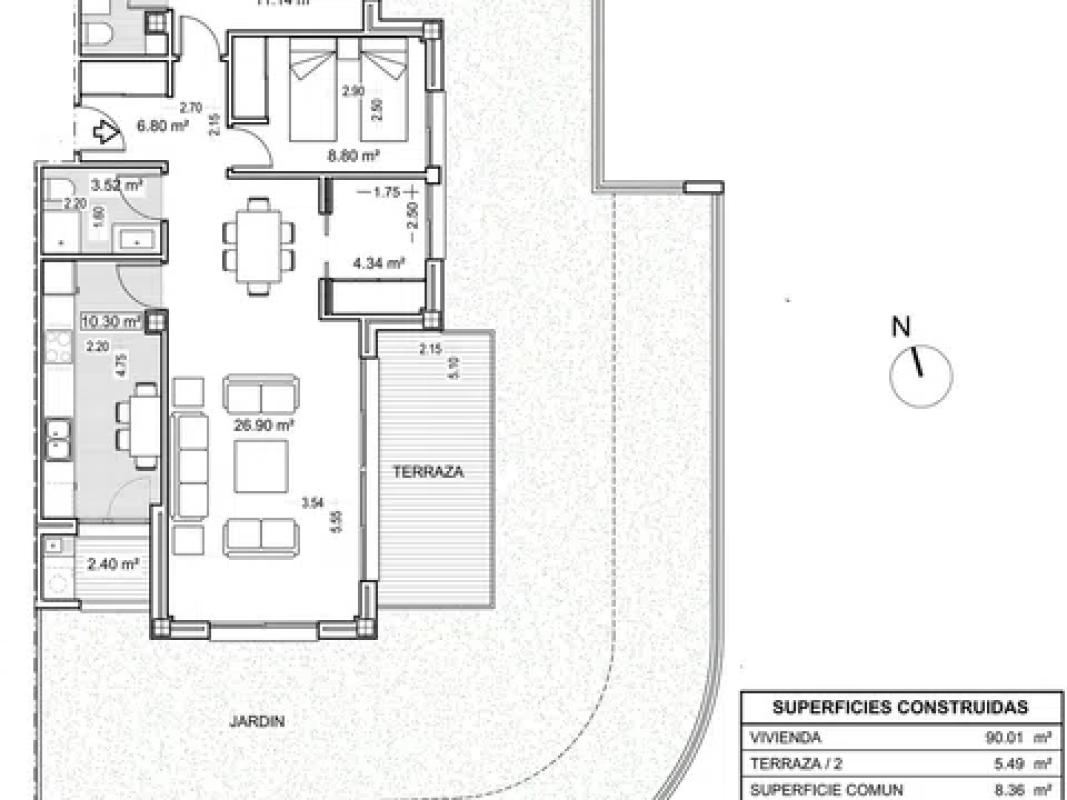 Sale of apartment in El Arenal, Jávea/Xàbia
 photo 3