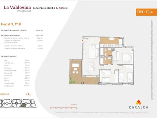 Venta de piso en Urb. la Valdovina Vía 6, 46, Castilleja de la Cuesta
 photo 1