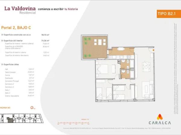 Venta de piso en Urb. la Valdovina Vía 6, 46, Castilleja de la Cuesta
 photo 1
