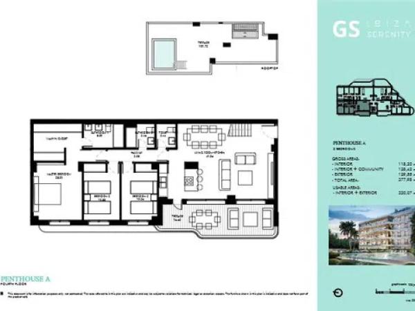 Penthouse for sale at Salvador Camacho s/n, Saint Eulalia of the River photo 1