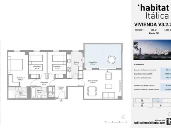 Venta de piso en Ronda de los Tejares, 1, Sevilla
 photo 4